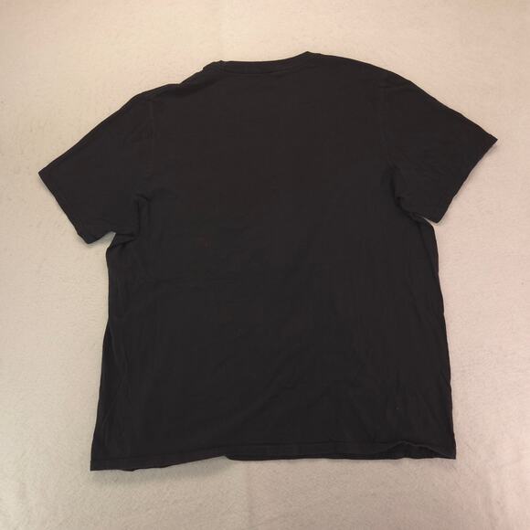 Adidas Casual Crew Neck Short Sleeve Graphic T Shirt Mens Size XL Black - Picture 9 of 9